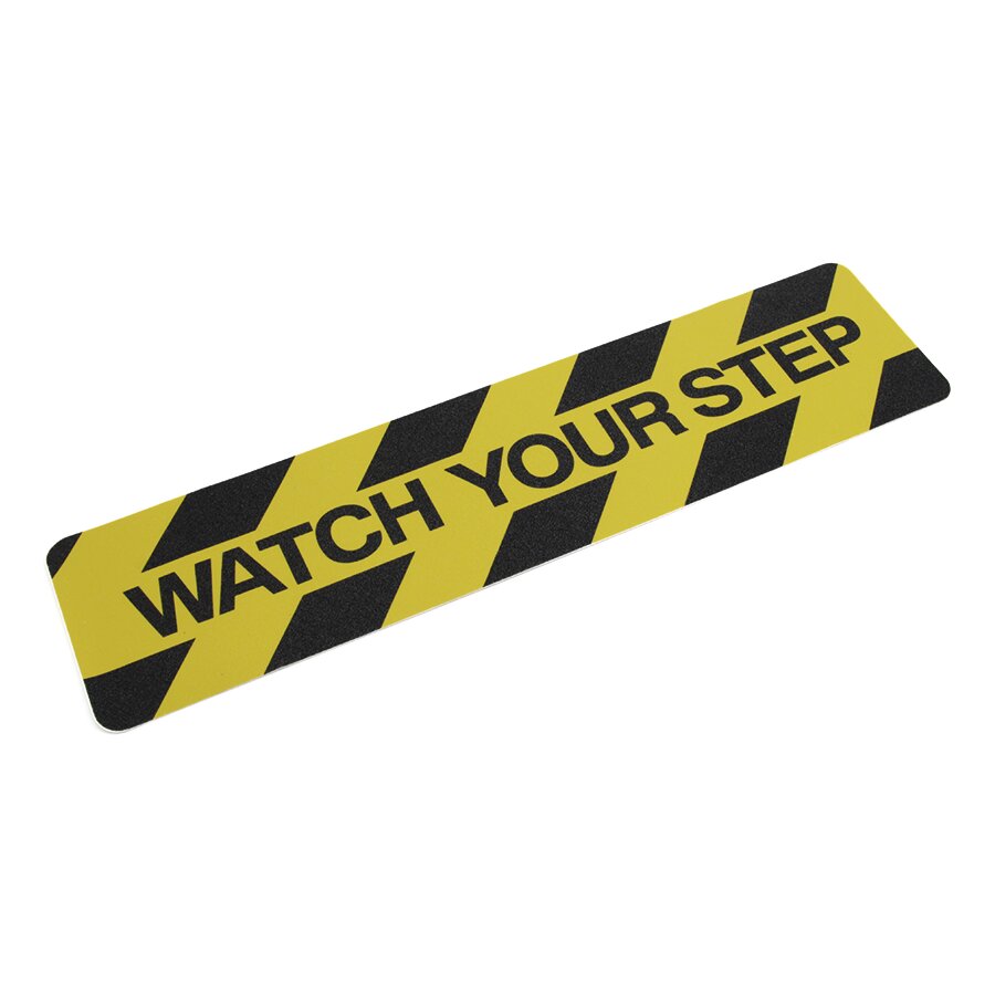 (afbeelding voor) Antislip met korrel Printed Watch your step