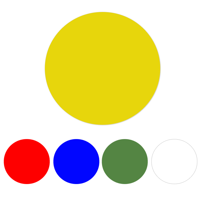 (afbeelding voor) Vloermarkeringsstip, verschillende kleuren