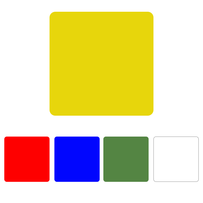 (afbeelding voor) Vloervorm vierkant, verschillende kleuren