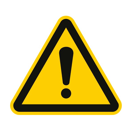 (afbeelding voor) Pictogram Algemeen gevaarm