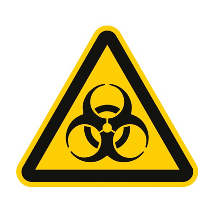 (afbeelding voor) Pictogram Biologisch gevaar