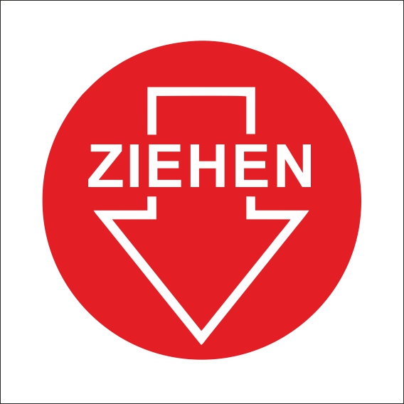 (afbeelding voor) Deursticker trekken