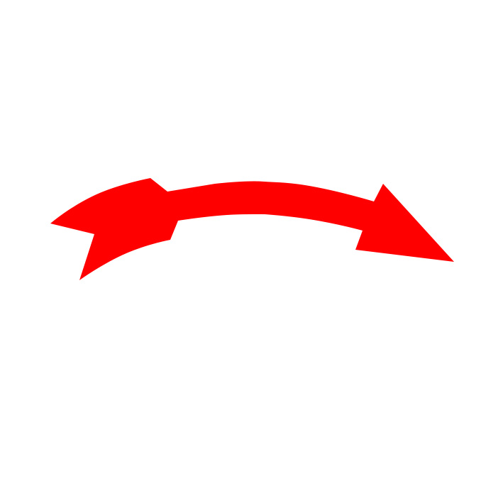 (afbeelding voor) Draairichtingspijl standaard, rechts