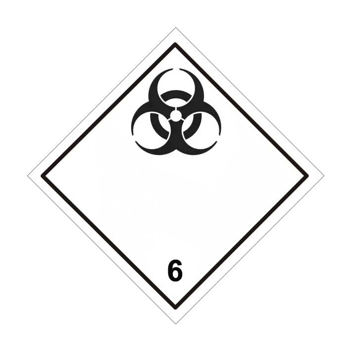 (afbeelding voor) Gevaar voor besmettelijke stoffen (ADR 6.2)