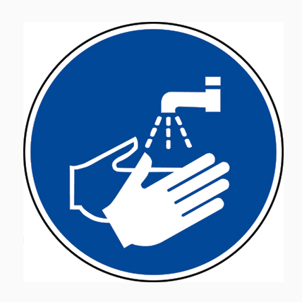 (afbeelding voor) Pictogram Handen wassen verplicht