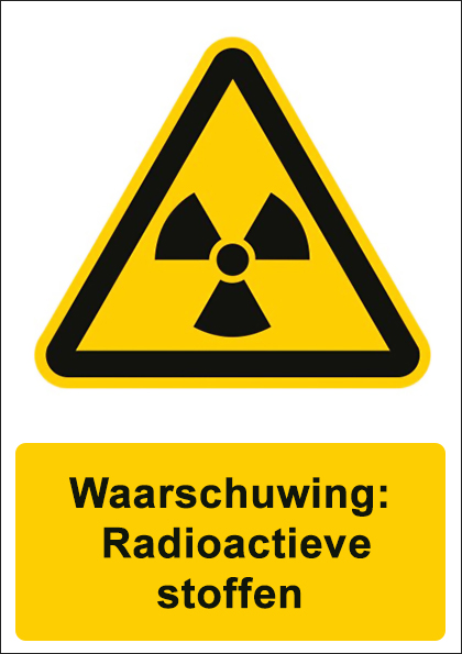 (afbeelding voor) Radioactieve stoffen met tekst