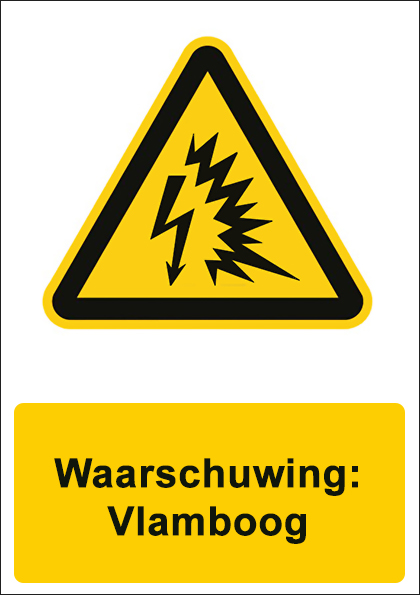 (afbeelding voor) Vlamboog met tekst