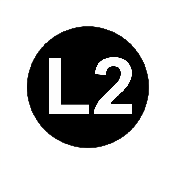 (afbeelding voor) L2 geleider stickers