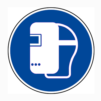 (afbeelding voor) Pictogram Lasmasker verplicht