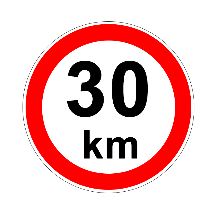 (afbeelding voor) Maximale Snelheid 30 km