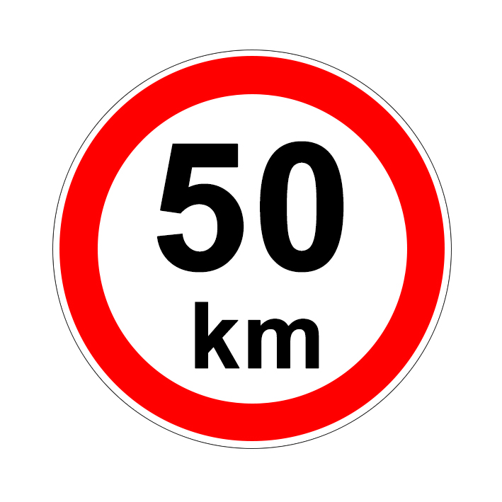 (afbeelding voor) Maximale Snelheid 50 km