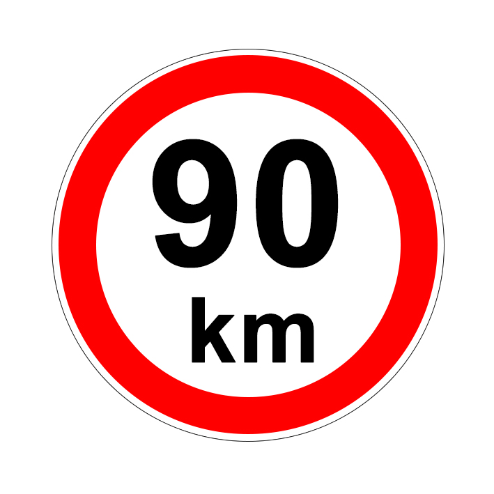(afbeelding voor) Maximale Snelheid 90 km