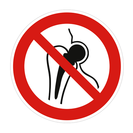 (afbeelding voor) Pictogram Metalen implantaten verboden