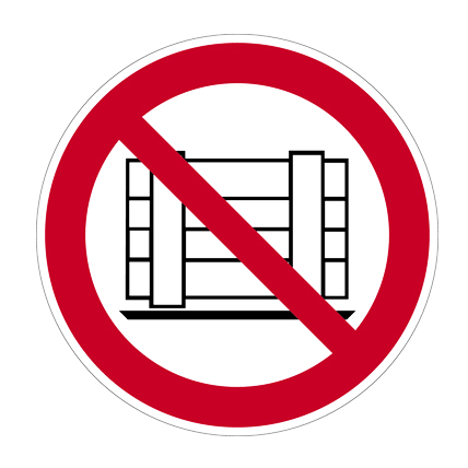 (afbeelding voor) Pictogram Niet neerzetten