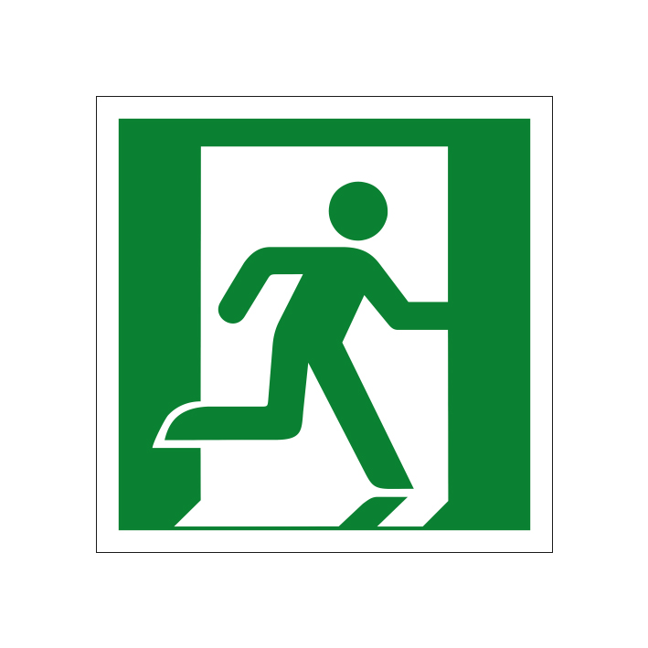 (afbeelding voor) Nooduitgang rechts