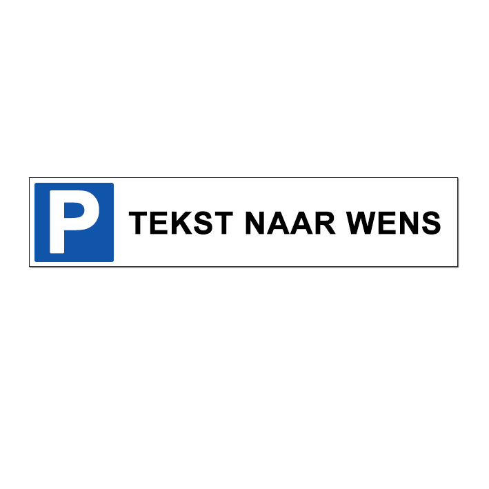 (afbeelding voor) Parkeerplaats tekst naar