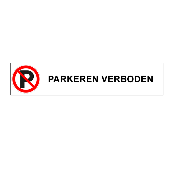 (afbeelding voor) Parkeerverbod bord