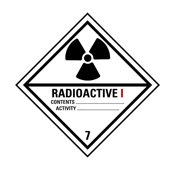 (afbeelding voor) Radioactief (ADR 7A)