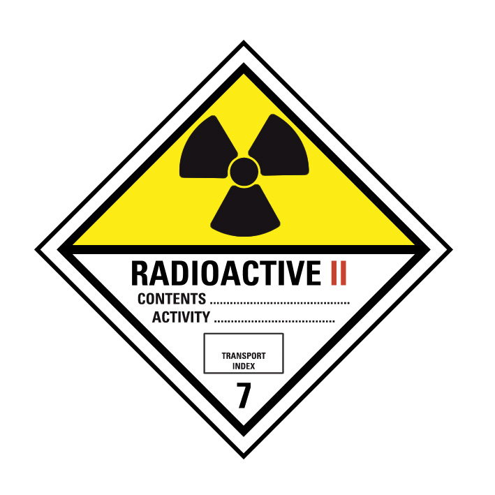 (afbeelding voor) Radioactief (ADR 7B)