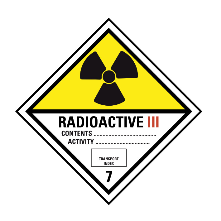 (afbeelding voor) Radioactief (ADR 7C)