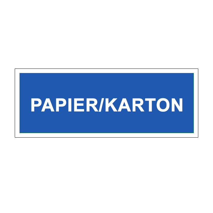 (afbeelding voor) Papier/karton