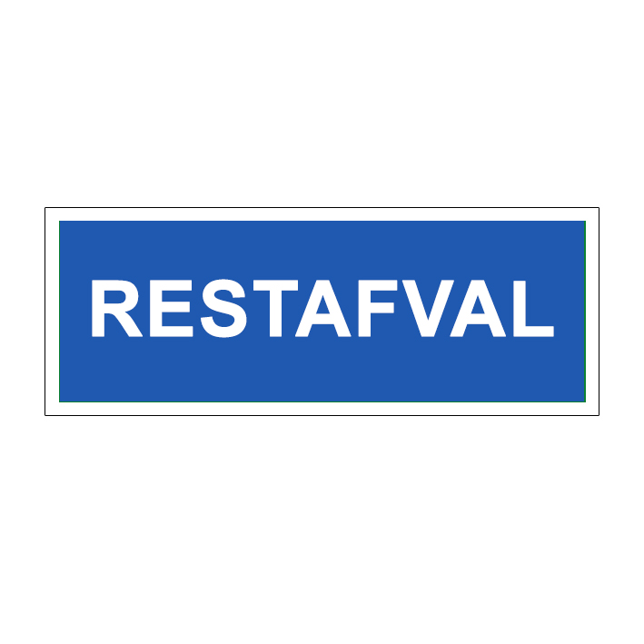 (afbeelding voor) Restafval