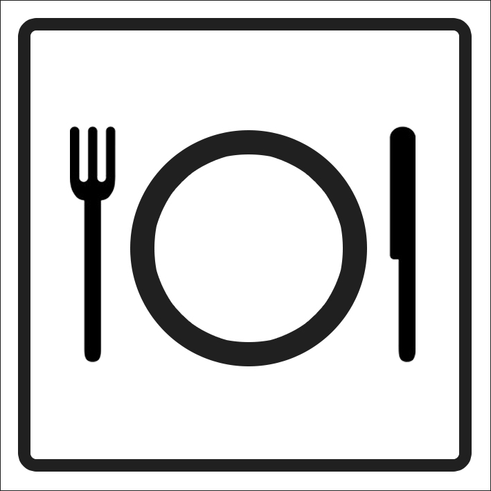 (afbeelding voor) Restaurant sticker