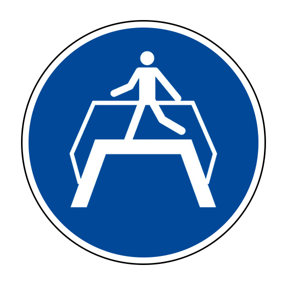 (afbeelding voor) Pictogram Verplichte oversteekplaats