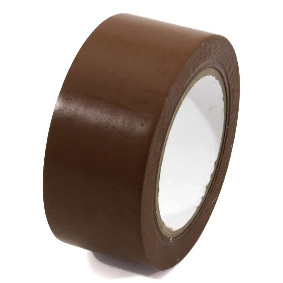 (afbeelding voor) Vloertape Bruin Standard - Lengte 33 m, Breedte 5 cm