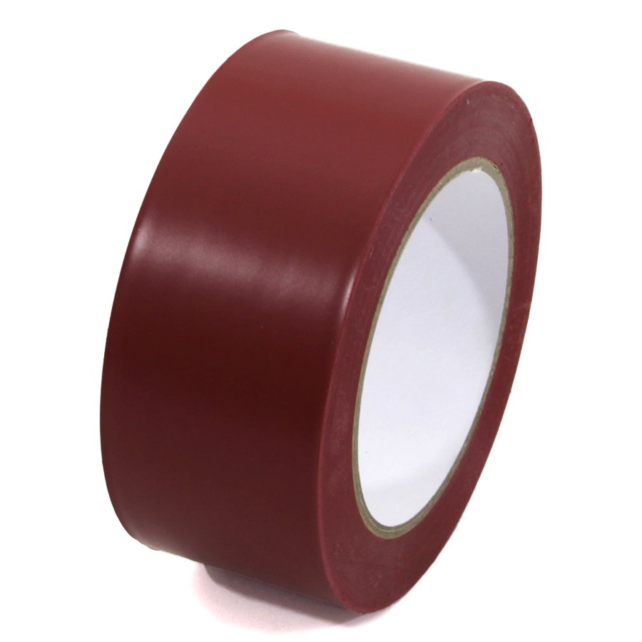 (afbeelding voor) Vloertape Rood Standard - Lengte 33 m, Breedte 5 cm