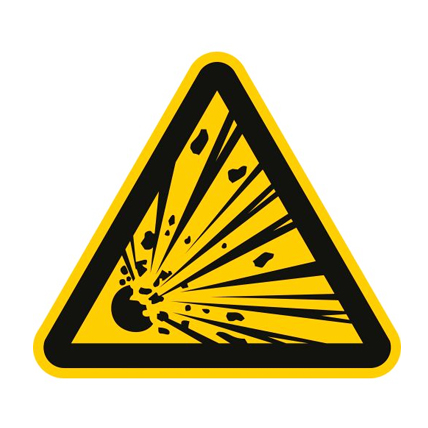 (afbeelding voor) Pictogram Explosieve stoffen