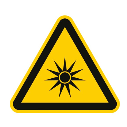(afbeelding voor) Pictogram Optische straling