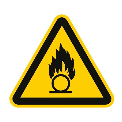 (afbeelding voor) Pictogram Oxiderende stoffen