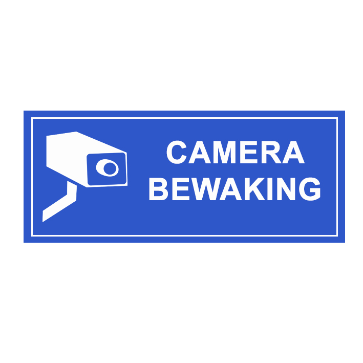 (afbeelding voor) Camera bewaking blauw
